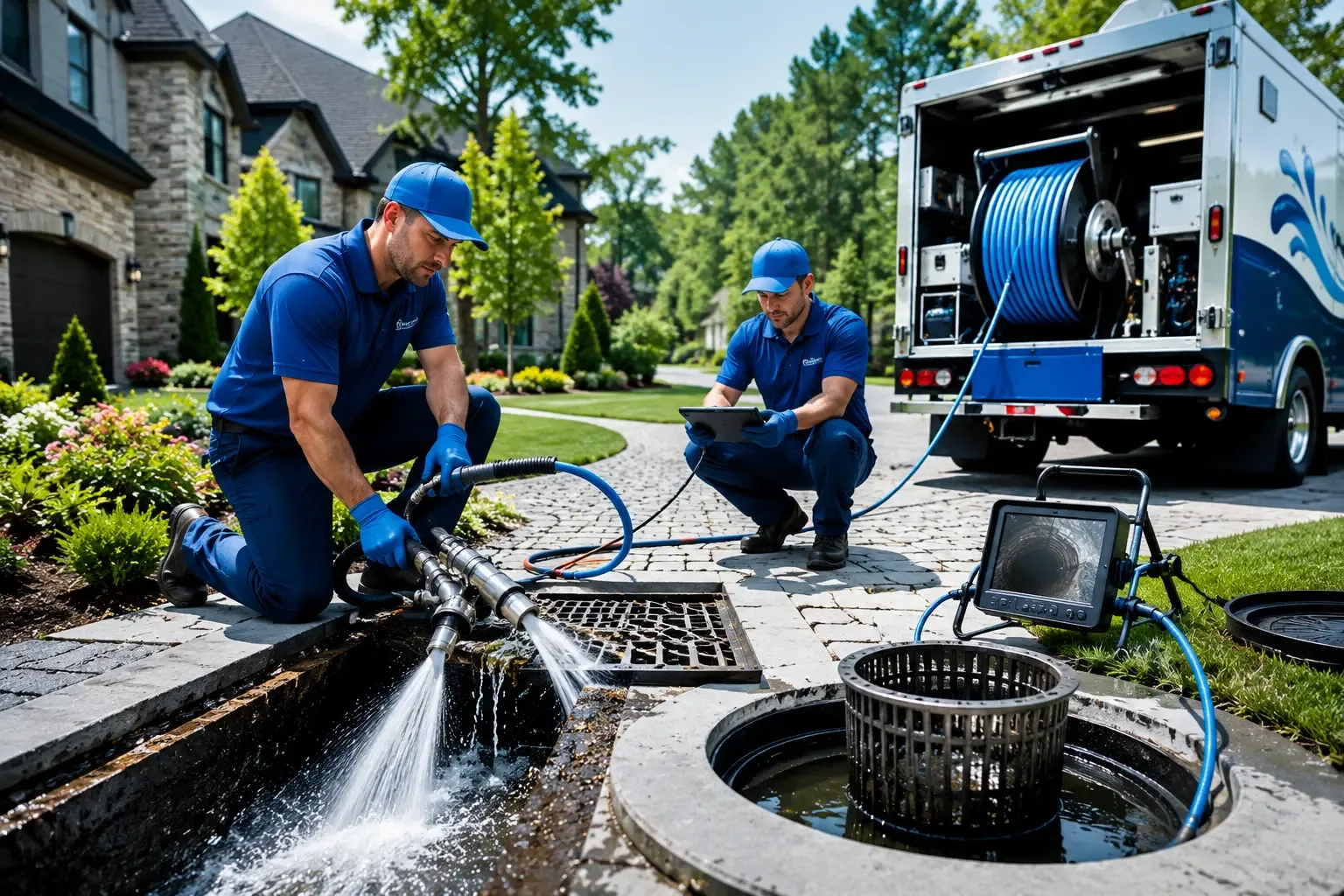 Local outdoor drain cleaning professionals in Ingalls, MI
