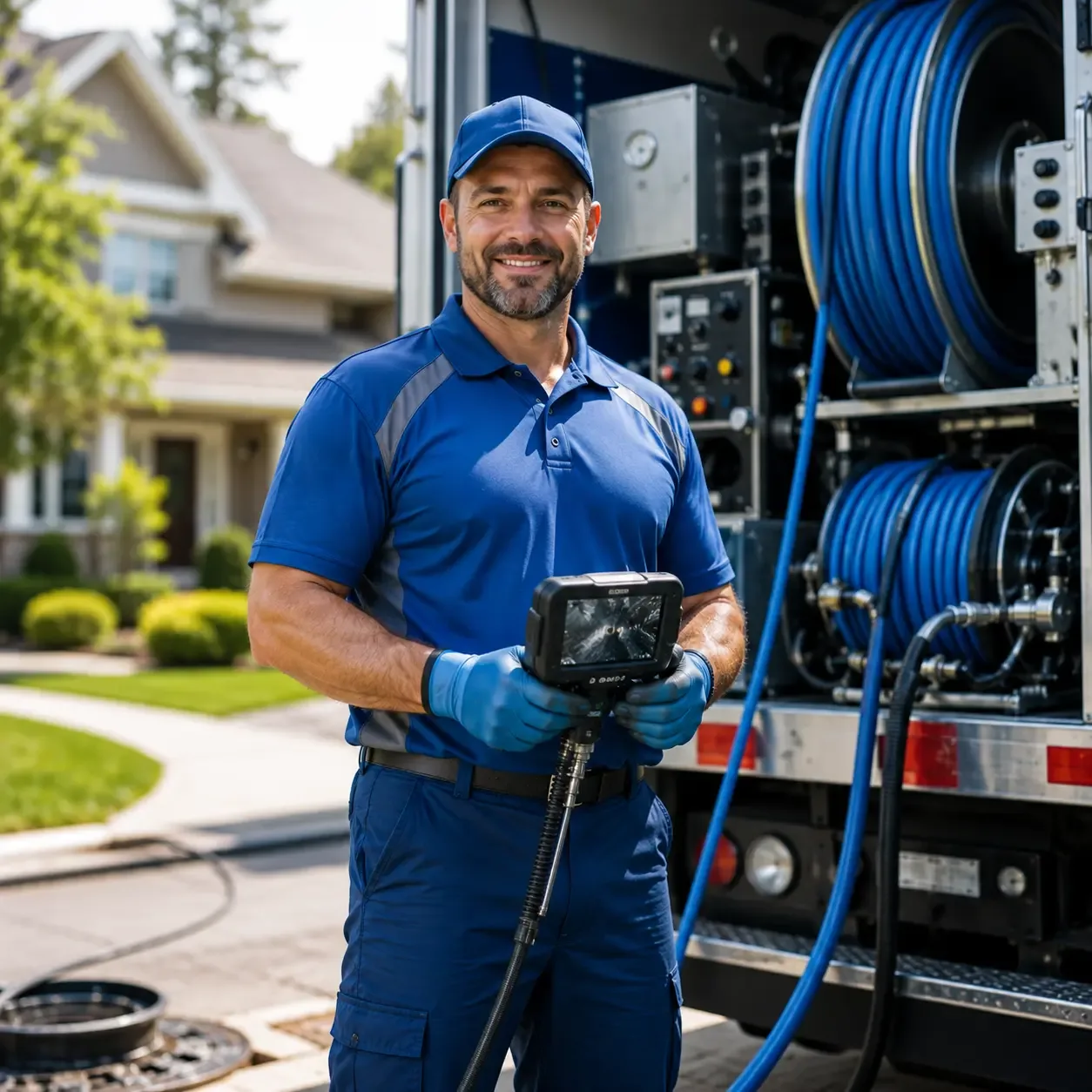 Local outdoor drain cleaning specialists in Ingalls, MI
